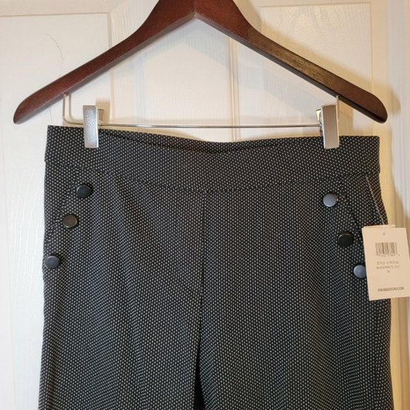 NWT 89th & Madison WOMEN Women's Relaxed Fit All Day Straight Leg Pant SIZE M - Picture 2 of 11